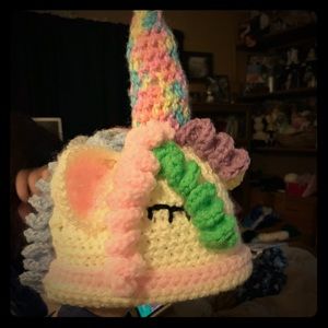 Unicorn baby hat
